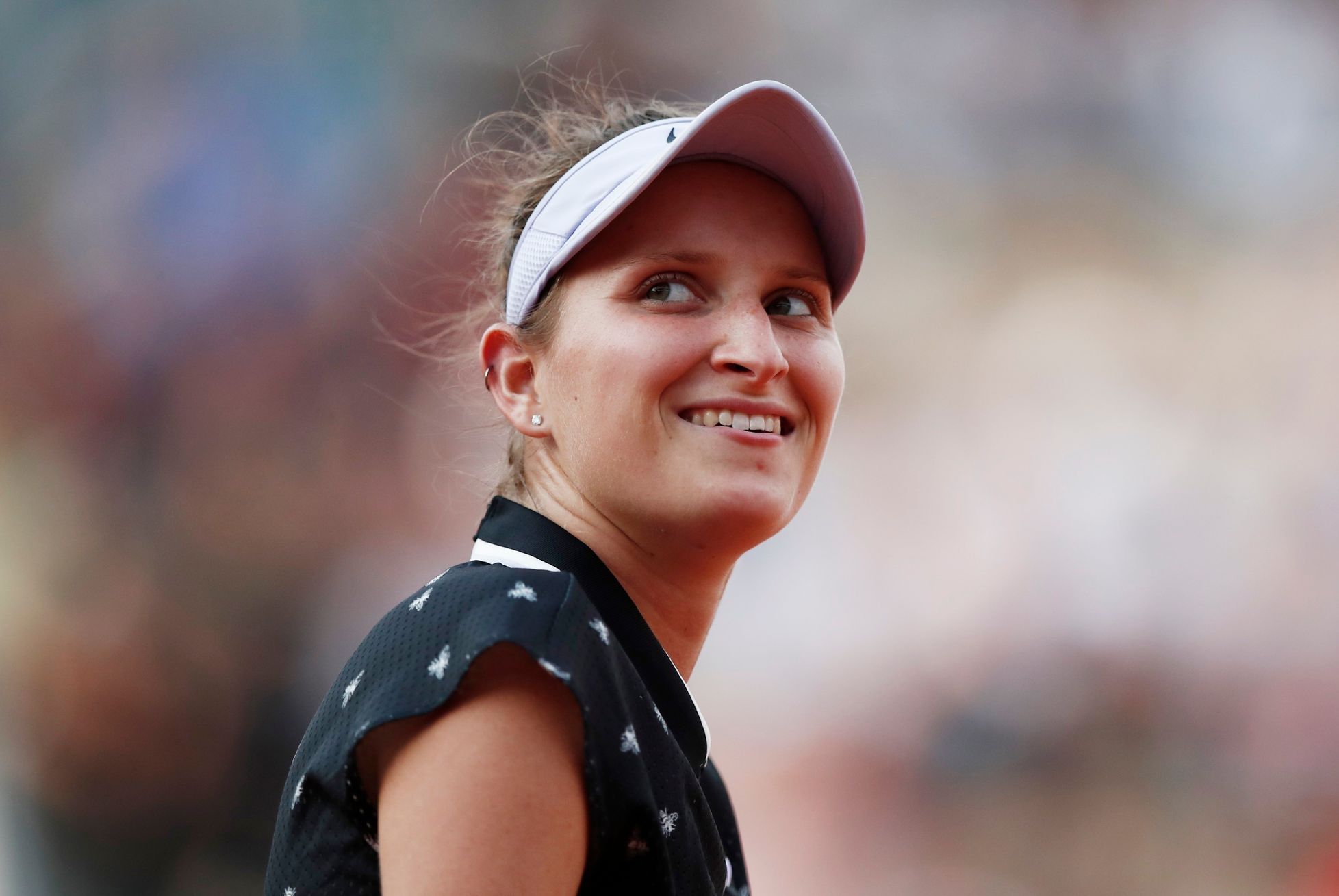 Markéta Vondroušová ve čtvrtfinále French Open 2019