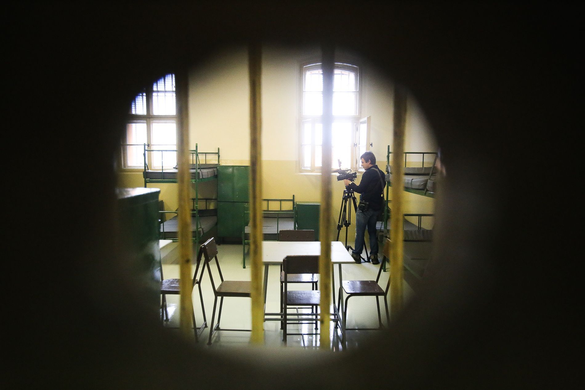 Věznice Bory v Plzni - otevírání nových cel a prohlídka komplexu