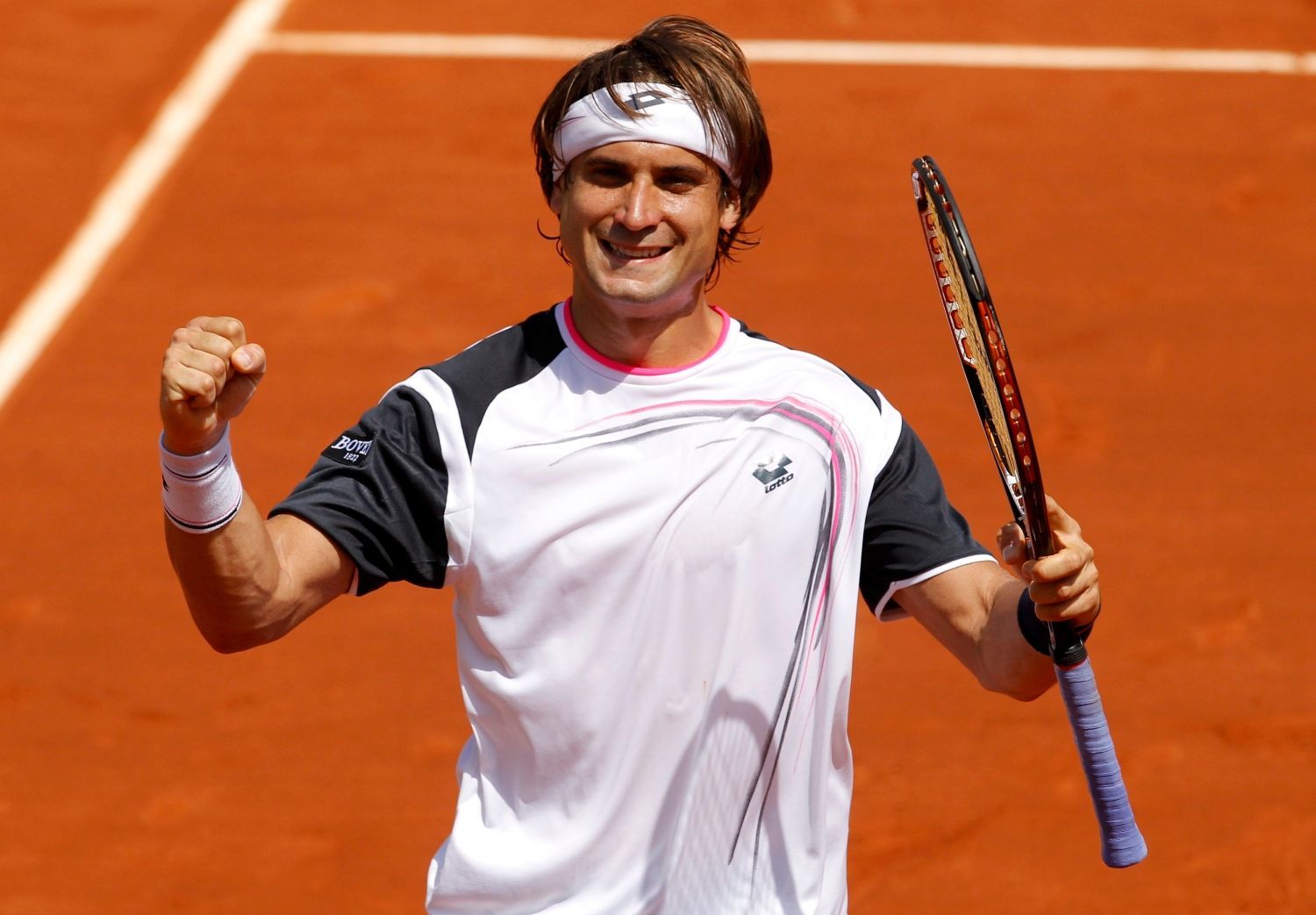 David Ferrer ve 3. kole French Open 2012
