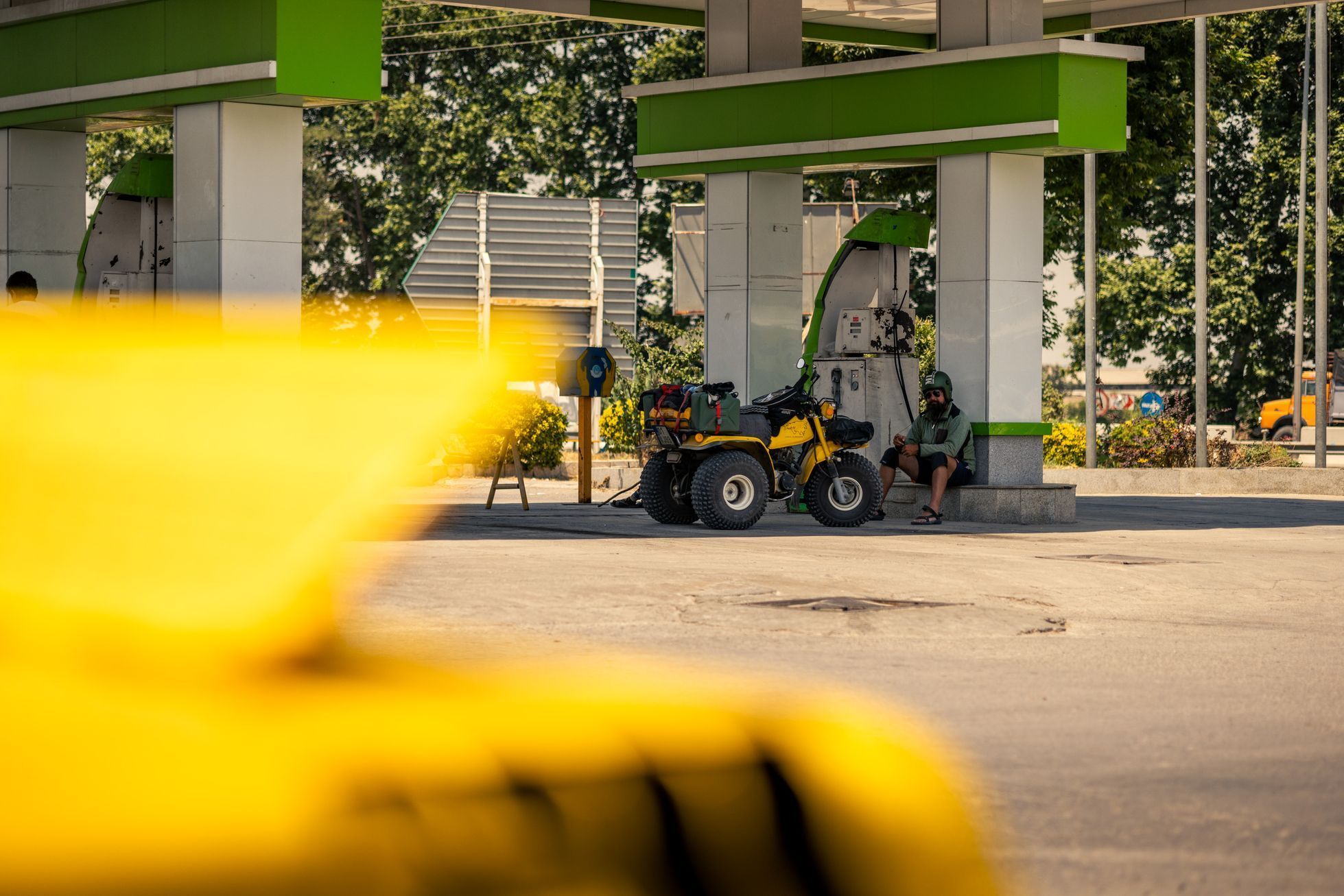 žlutá žába irán O7