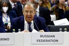 Lavrov obvinil Západ z vedení hybridní války. Lipavský při jeho projevu opustil sál