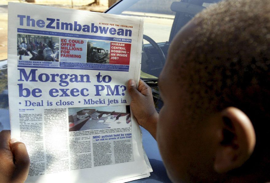 Zimbabwe - jednání o dělbě moci