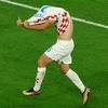 Bruno Petkovič slaví gól ve čtvrtfinále MS 2022 Chorvatsko - Brazílie