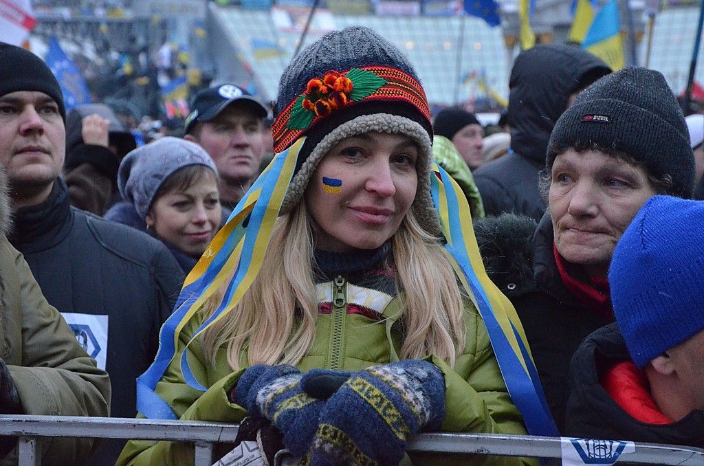 Demonstrace v Kyjevě