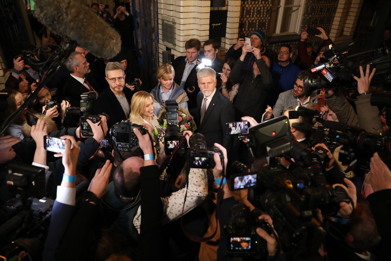 Petr Pavel, Danuše Nerudová, prezidentské volby 2023, volby, kandidát, Praha, domácí