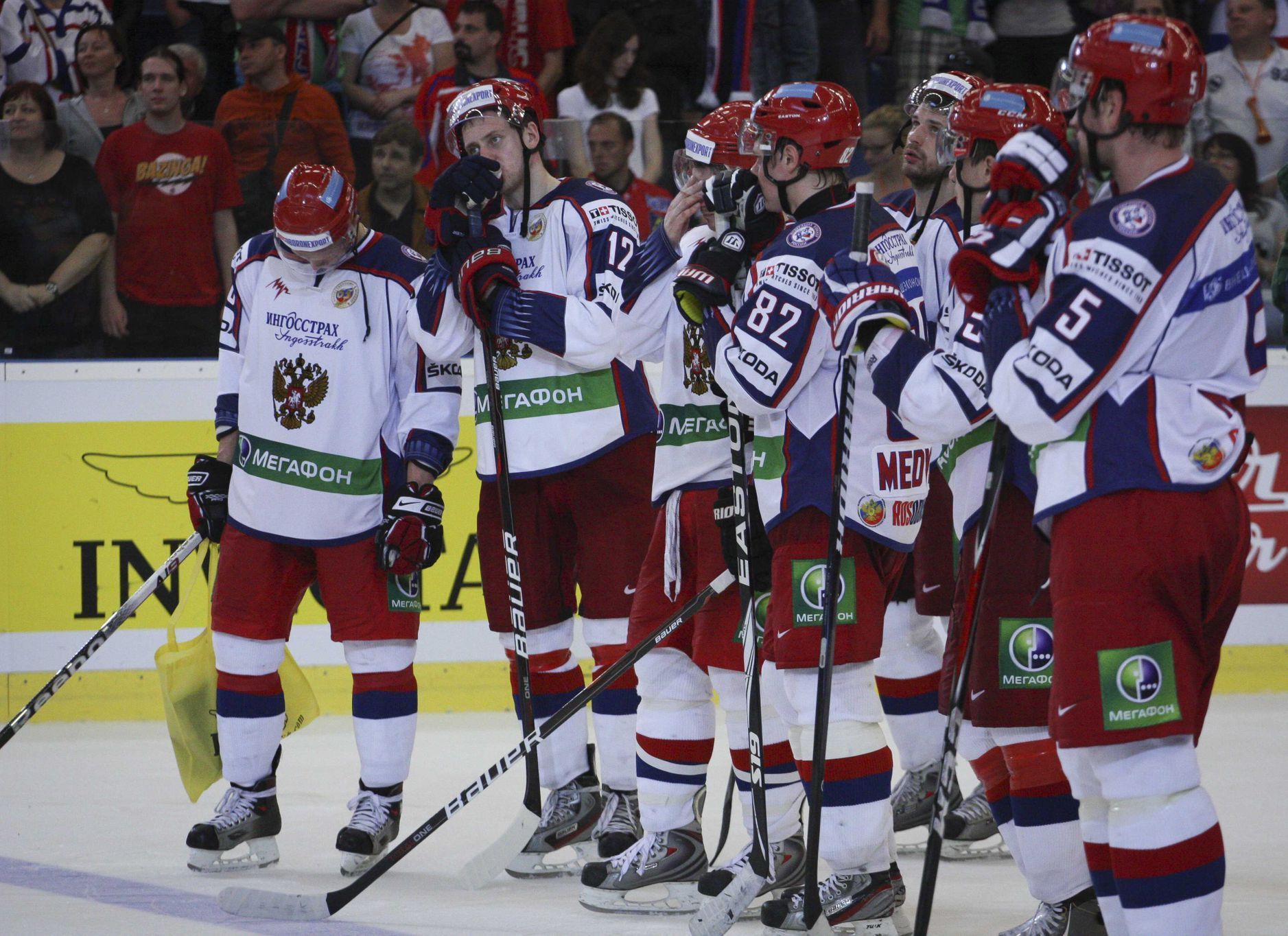 Kajotbet Hockey Games: Česko - Rusko (smutek)