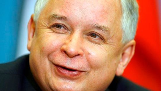 Polský prezident Lech Kaczynski