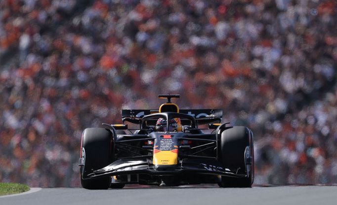Max Verstappen, Red Bull v kvalifikaci na VC Nizozemska F1 2025