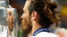 Real Madrid's Gareth Bale with the trophy as they celebrate winning the UEFA Champions League