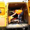 Hasiči vystřihávali řidiče dodávky, kterou srazil kamion