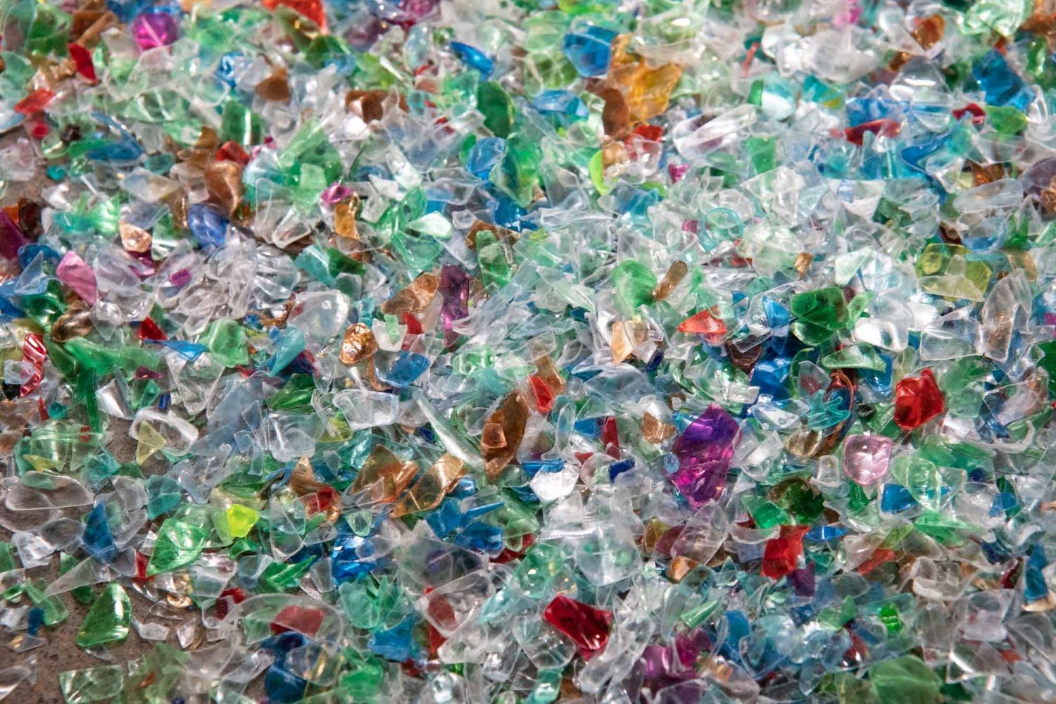recyklace vločky Život PET lahve lahev plast recyklace KMV