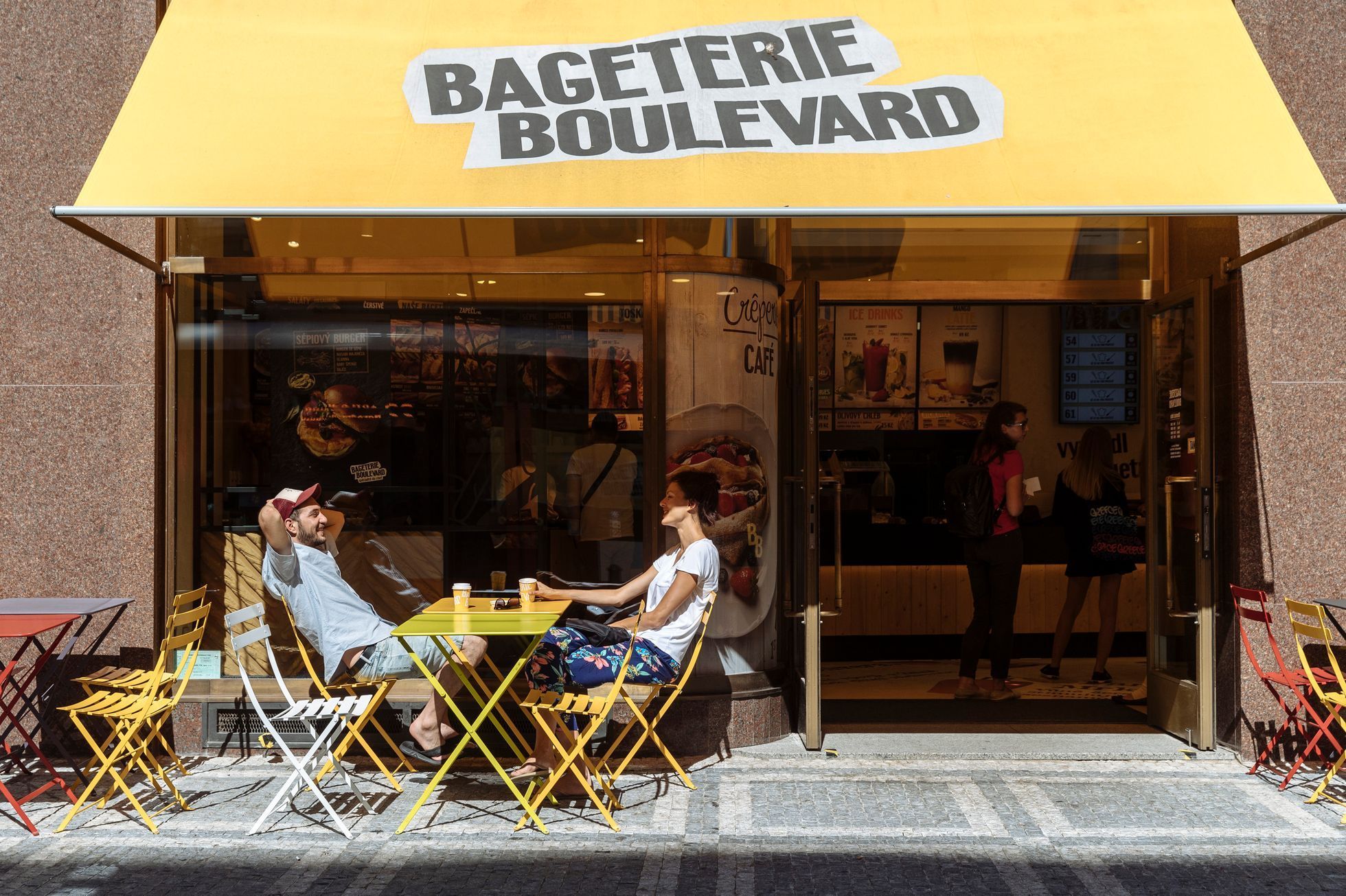 Bageterie Boulevard, občerstvení, jídlo, gastronomie, pečivo, pekárna