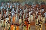 Na opačném konci světa, v Indii, se závěrečným ceremoniálem diváci loučili s Hrami britského impéria.