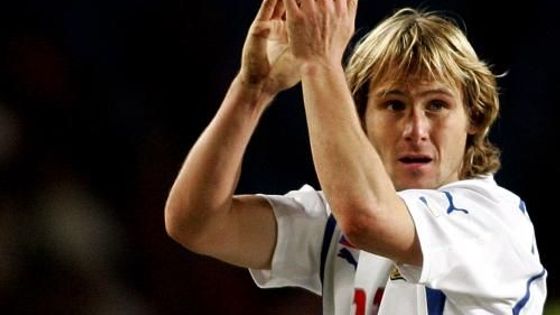 Z fotbalového utkání Norsko - Česká republika