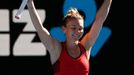 Simona Halepová na Australian Open 2018