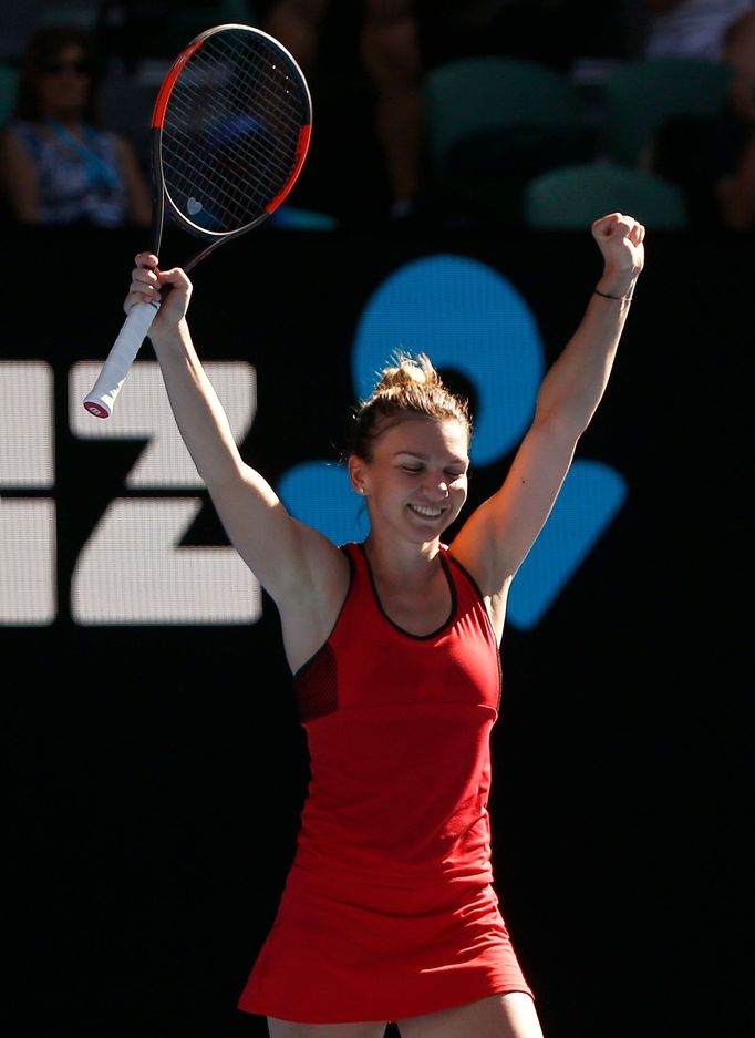 Simona Halepová na Australian Open 2018