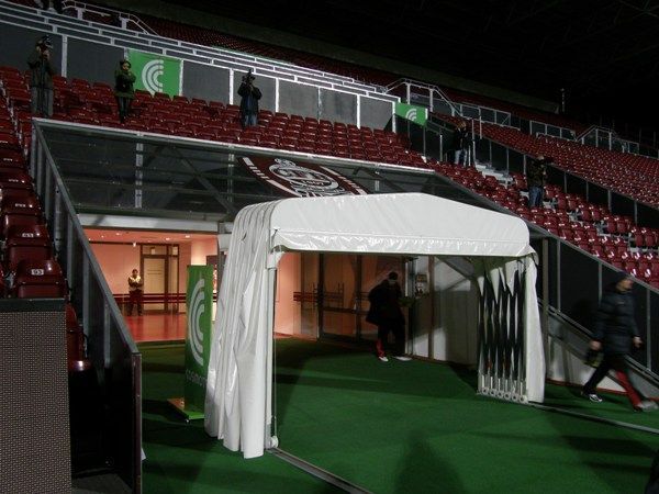 Sparta trénuje v rumunské Kluži na utkání evropské ligy.