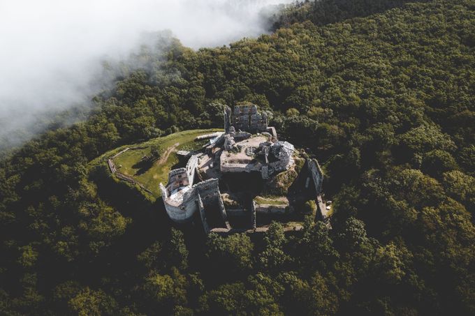 Slovenské pohoří Tribeč.