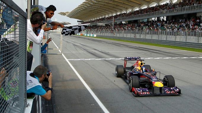 Formule 1, VC Malajsie 2013: Sebastian Vettel, Red Bull