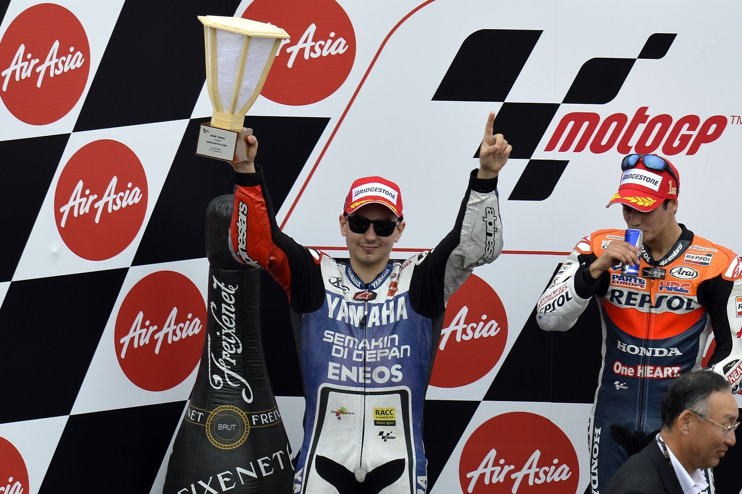 Jorge Lorenzo, Yamaha a Dani Pedrosa, Honda