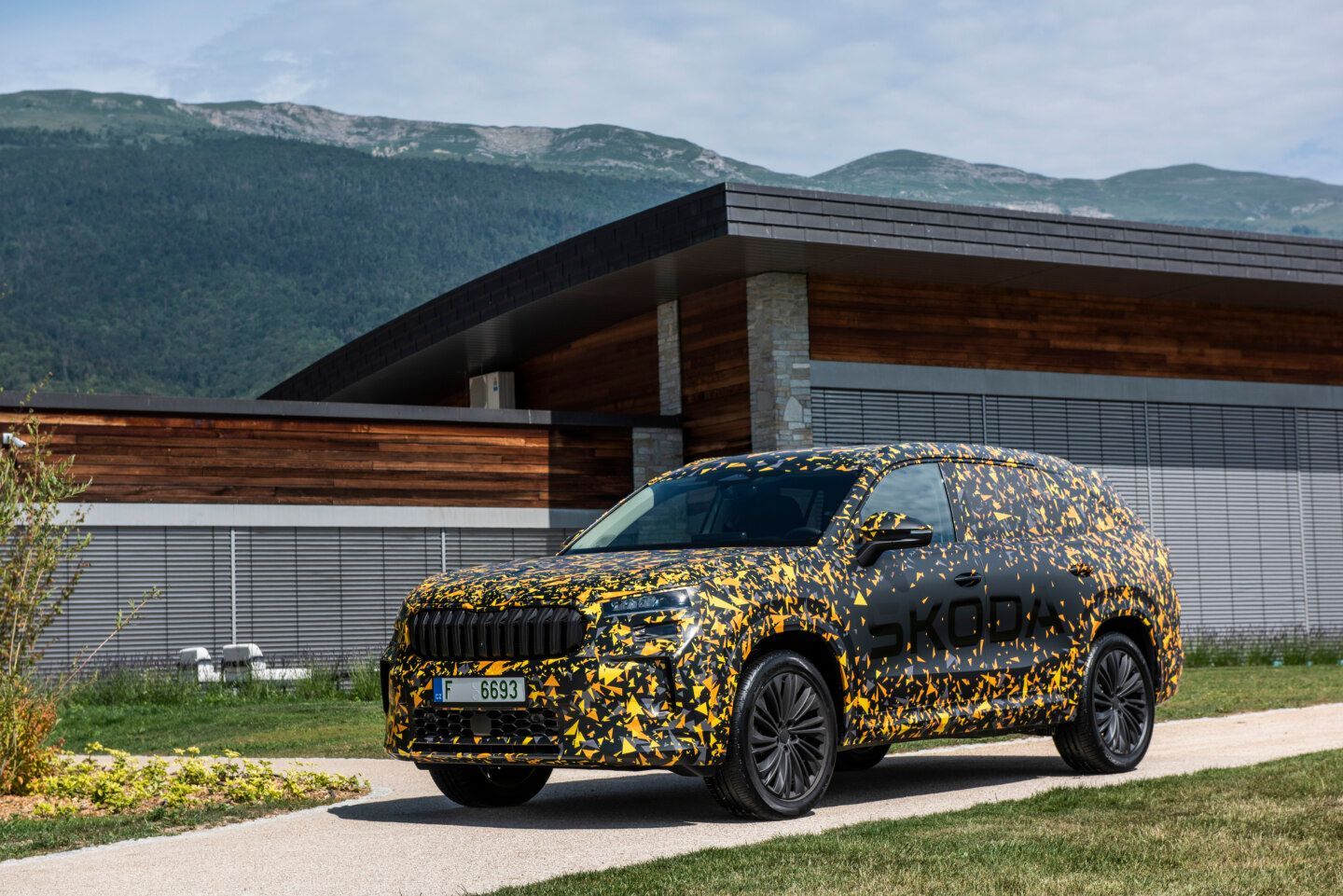 Škoda Kodiaq 2. generace maskování