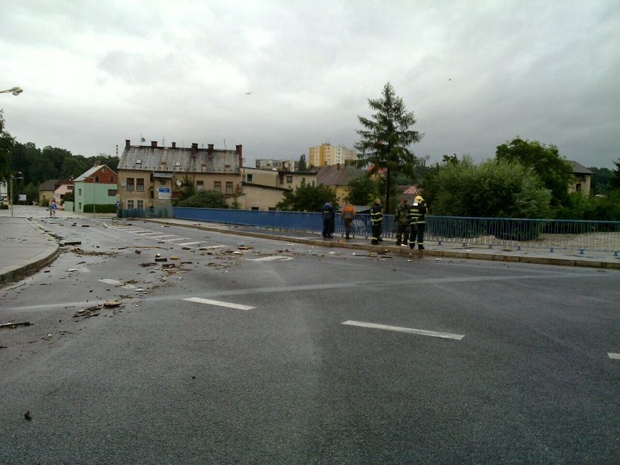 Povodně srpen 2010 - Hrádek nad Nisou