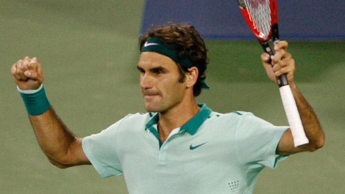 Roger Federer na turnaji Cincinnati