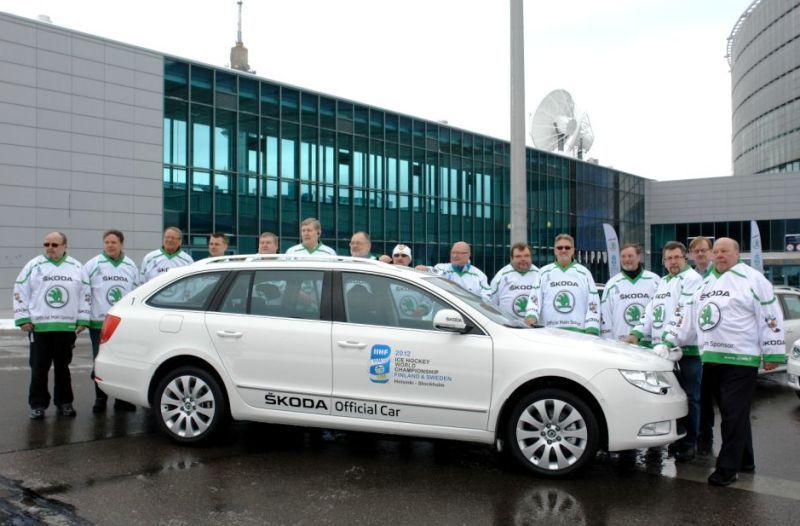 Sponzoring hokeje Škoda