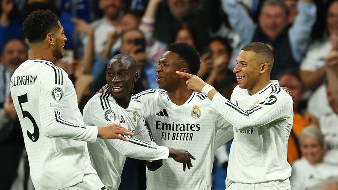 Radost fotbalistů Realu Madrid