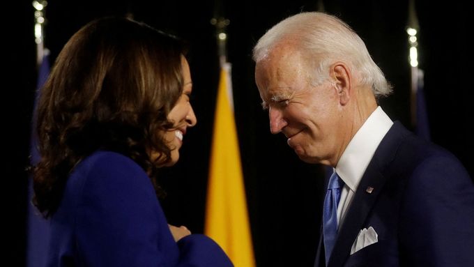 Americký prezident Joe Biden a viceprezidentka Kamala Harrisová