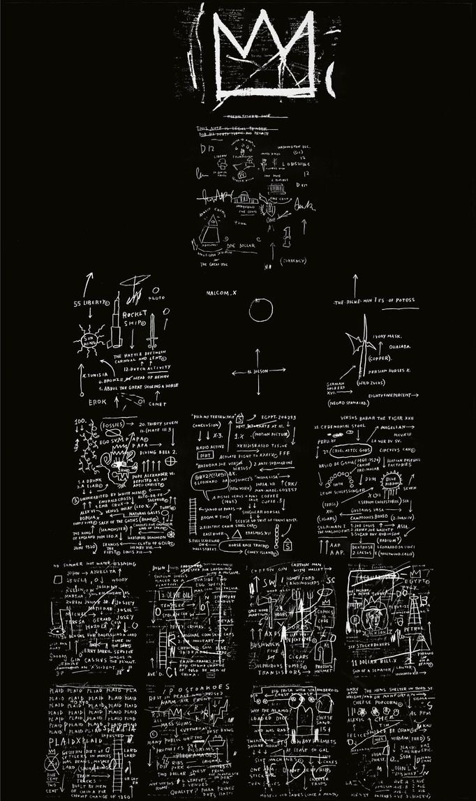 Jean-Michel Basquiat: Smokink, 1983.