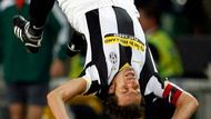 Alessandro Del Piero se raduje z rozhodující branky do sítě Zenitu Petrohrad.