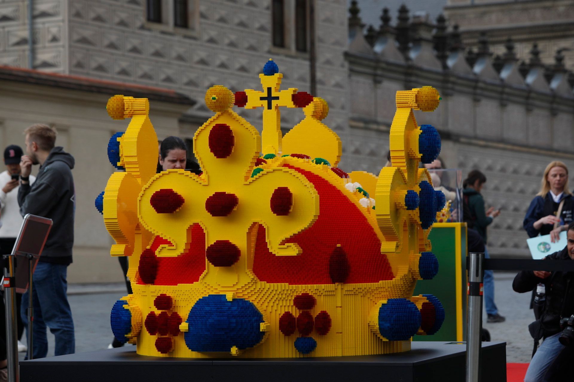 Svatováclavská koruna lego