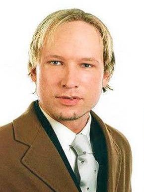 Anderse Behringa Breivika - podezřelý z násilného útoku v Norsku