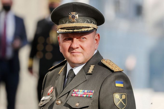 Bývalý náčelník generálního štábu ukrajinské armády Valerij Zalužnyj.