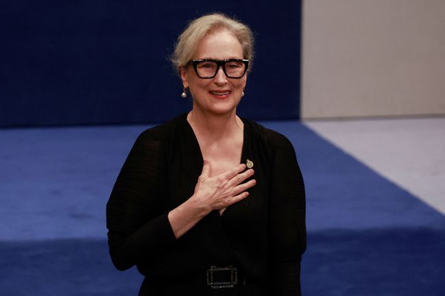 Meryl Streepová ve Španělsku v říjnu 2023