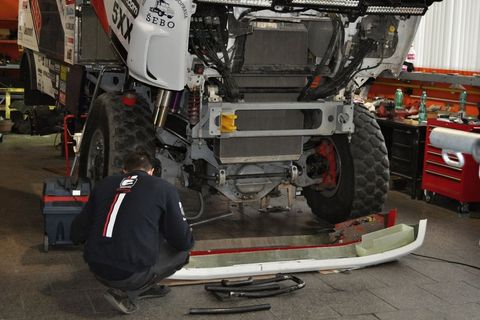 Buggyra před odjezdem na Dakar 2016