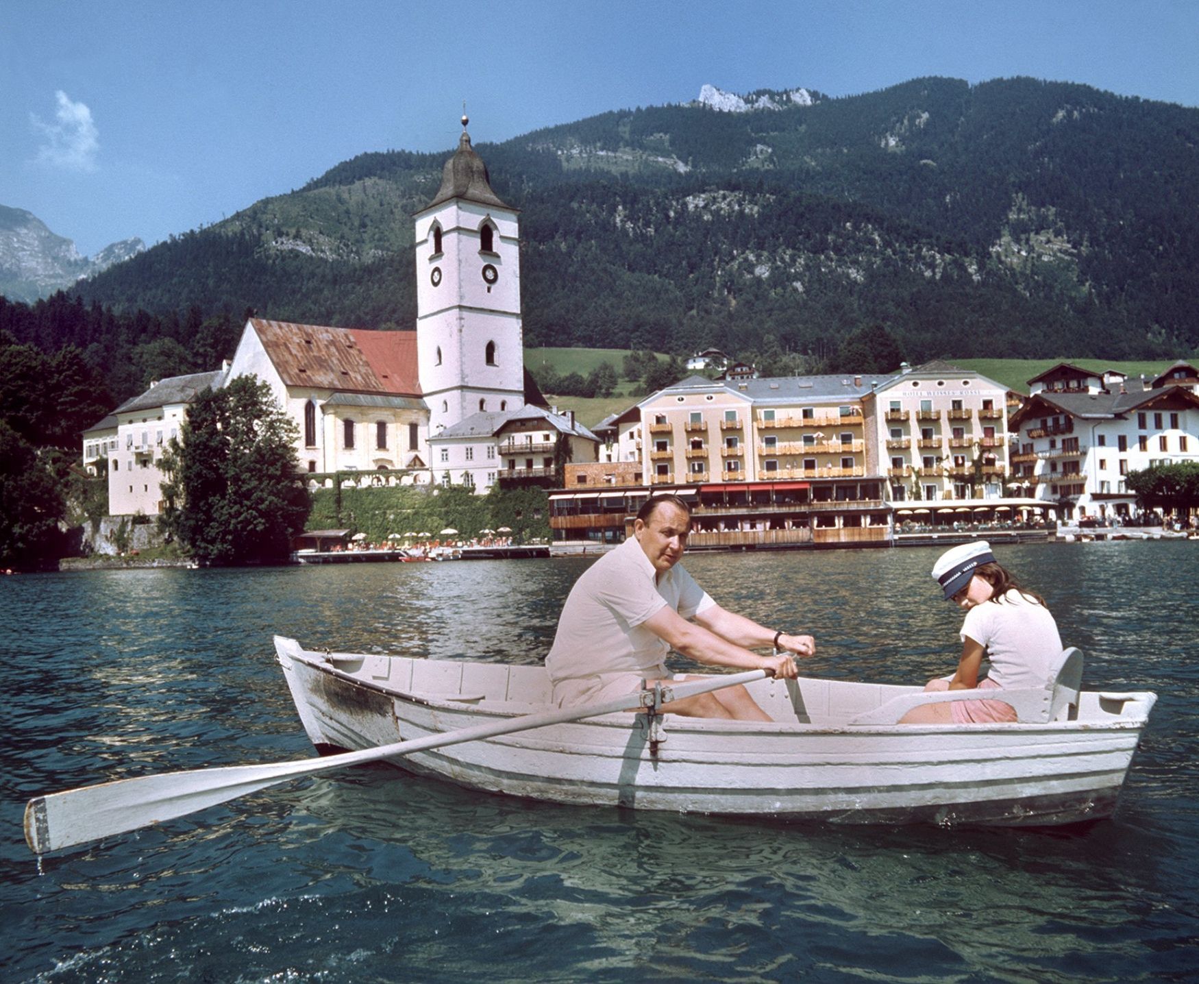 Hans Dietrcih Genscher člun dovolená 1970