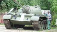 Tank, který bude vystavený při 40. výročí srpnové invaze
