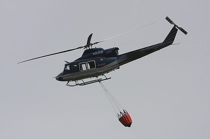 Cvičení hasičů v KRNAP