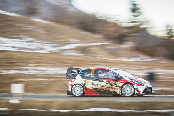 Rallye Monte Carlo 2017: Juho Hänninen, Toyota