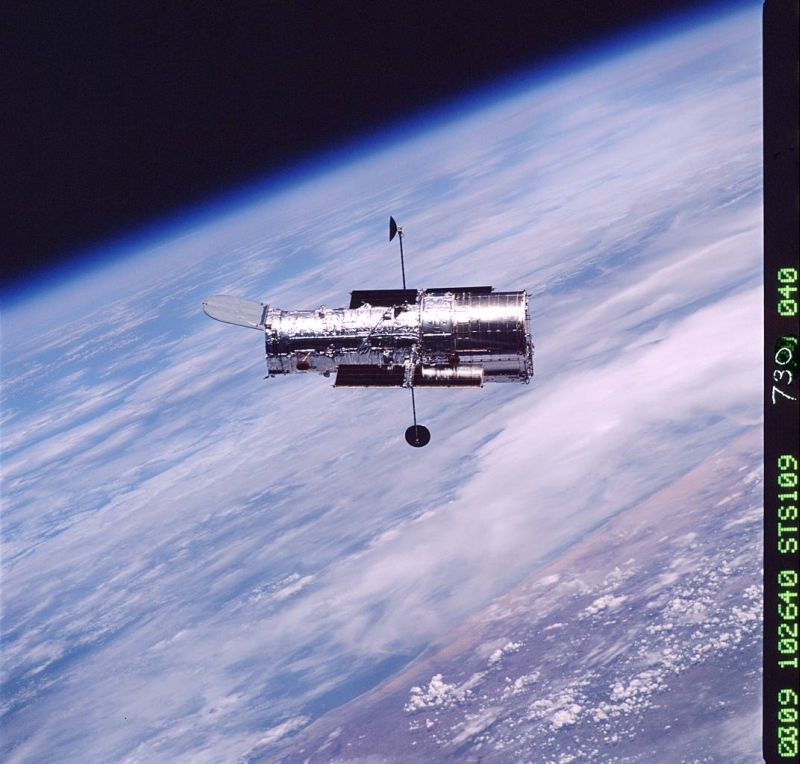Hubbleův dalekohled na orbitě