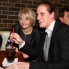 Křest kalendáře Agáty Hanychové - Veronika Žilková a přítel Agáty
