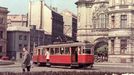 Tramvaj na Náměstí Ľudovíta Štúra v Bratislava v roce 1959