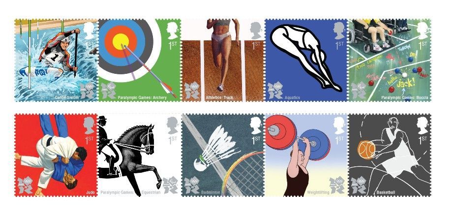 Nová série olympijských poštovních známek