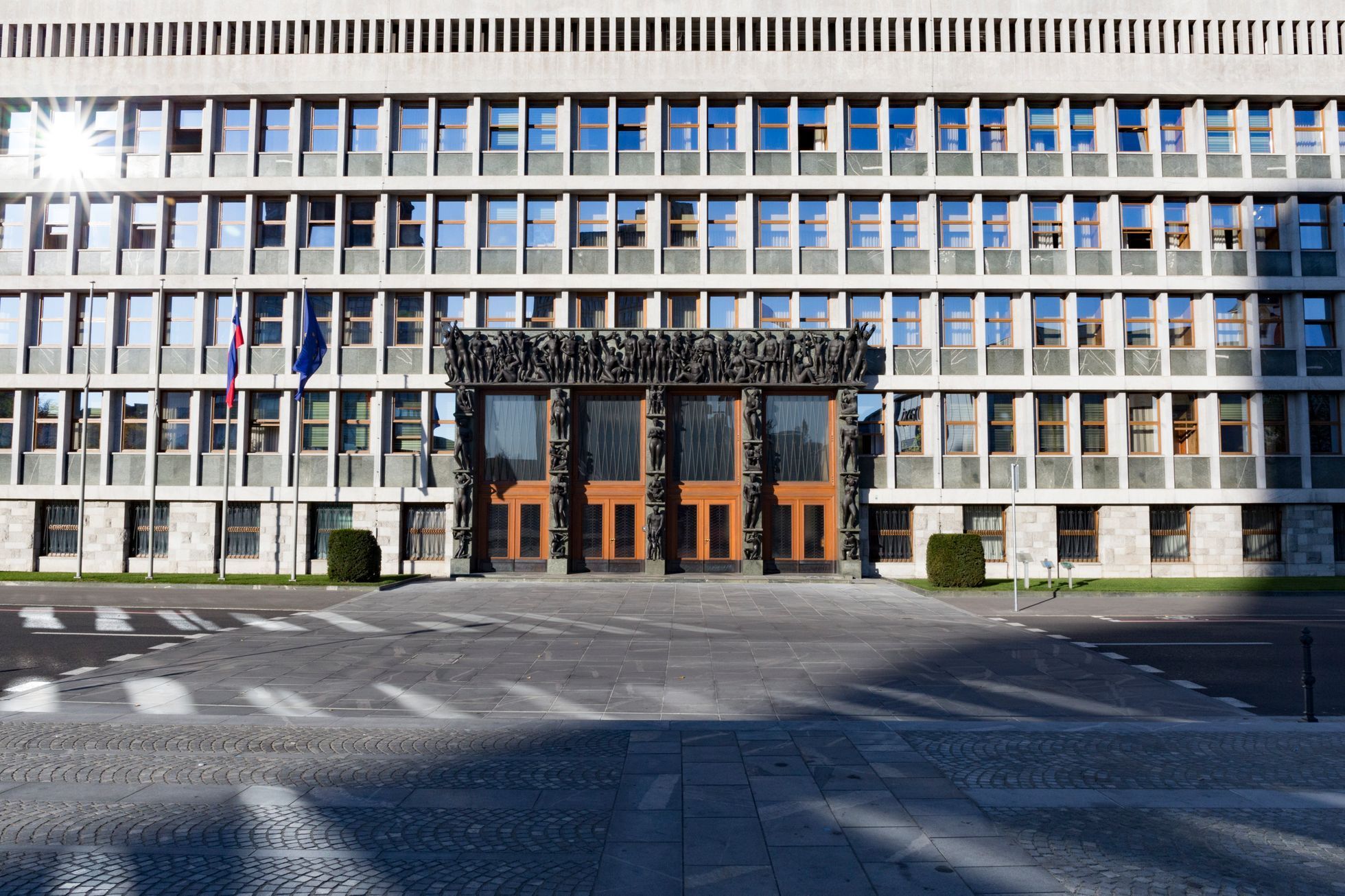 Slovinsko - Ljubljana veřejné prostory