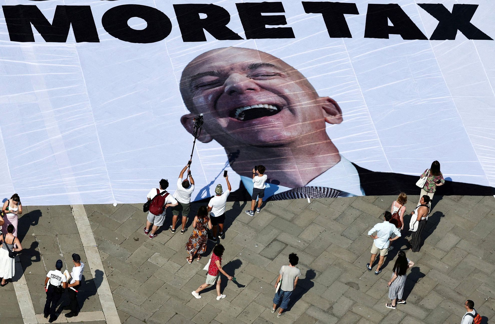 Jeff Bezos, Lauren Sanchez, Benátky, Itálie, svatba