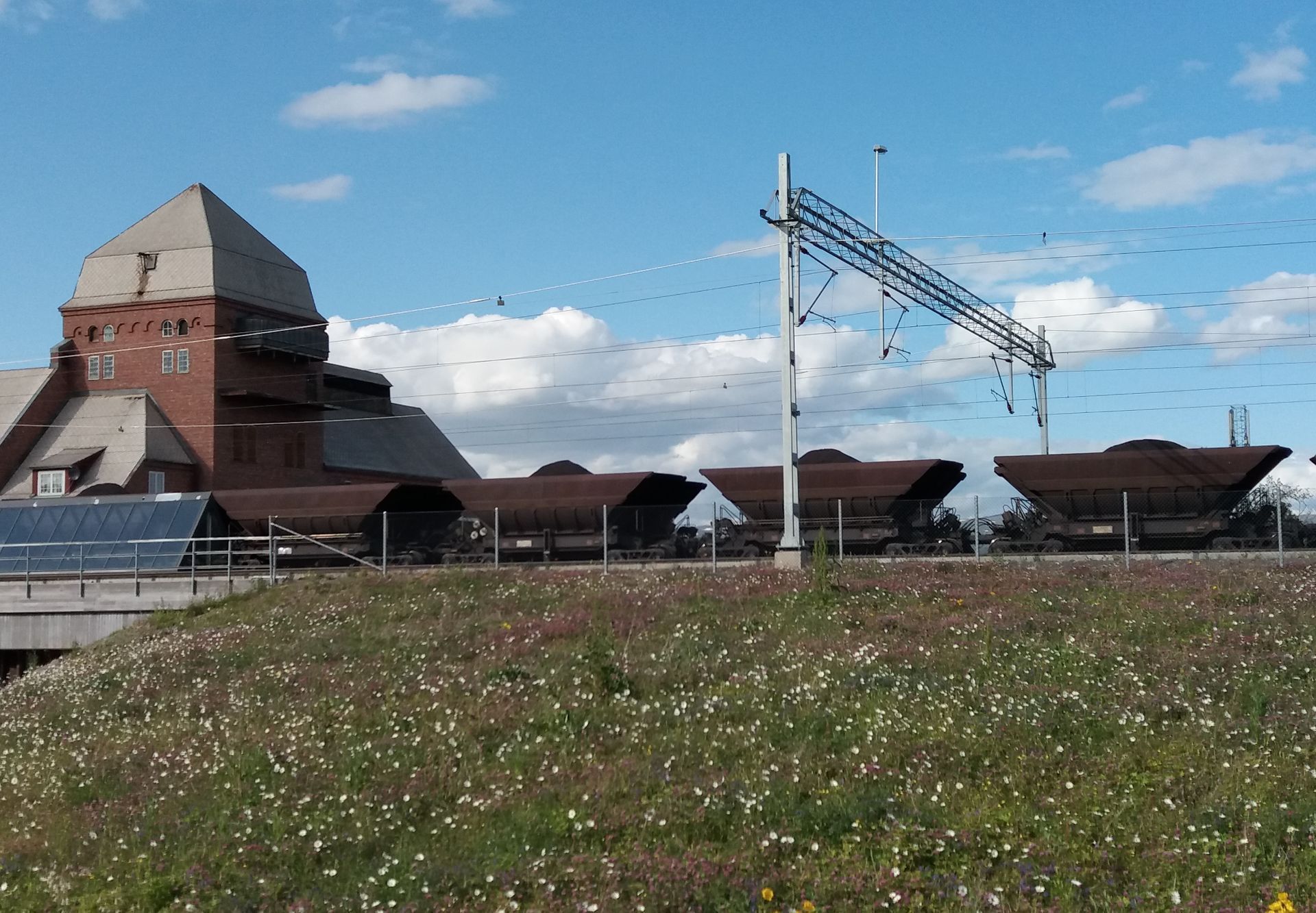 Švédsko - železnice - železná ruda - Abisko - Kiruna