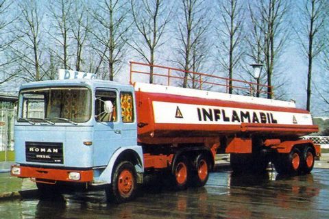 historie nákladních automobilů Roman