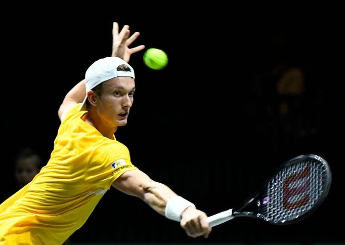 Jiří Lehečka na turnaji Rotterdam Open 2022